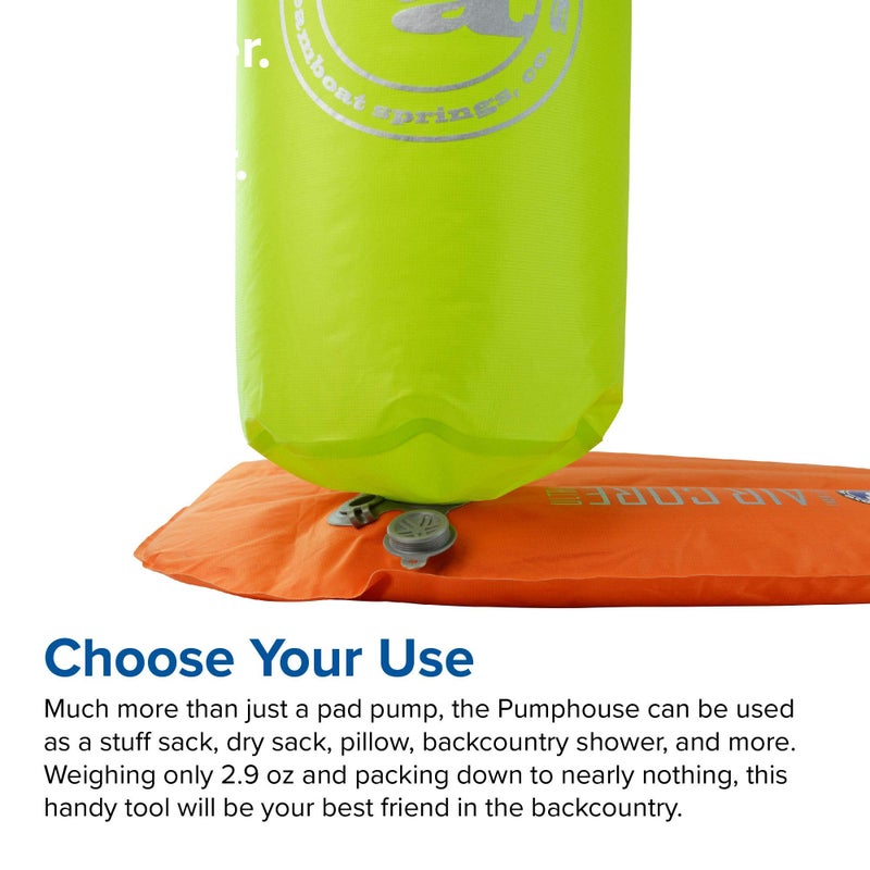 Big Agnes Pumphouse Ultra Multi-Use Sleeping Pad Pump - Image 3